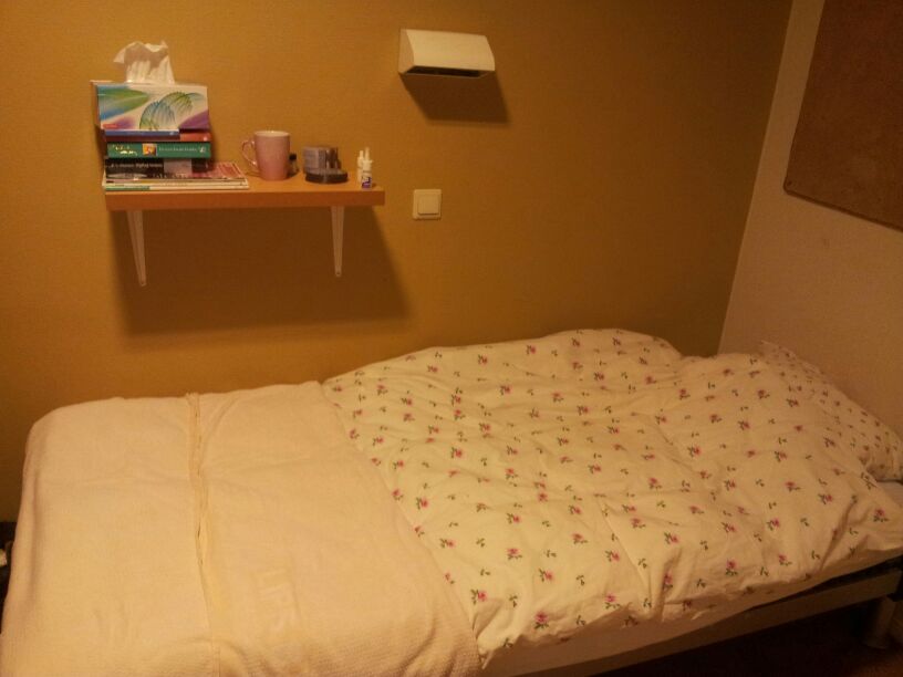 Mijn kamer tijdens mijn opname
